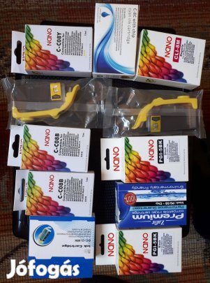 11 db originál másodgyártott Canon chipes tintapatron