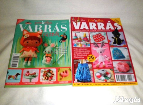 11db Varrás magazinok ujak