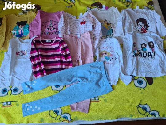11db-os 104-110-es  kislány ruhacsomag