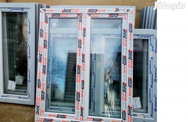 120*120 hőszigetelt műanyag ablak 54.000.-Ft