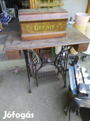 120 éves gritzner varrógép