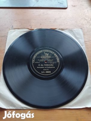 120 éves karácsonyi témájú gramofonlemez