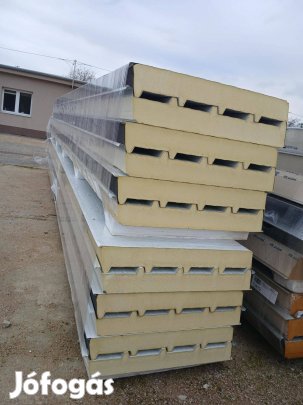 120 mm vastag tető szendvicspanel, osztályos