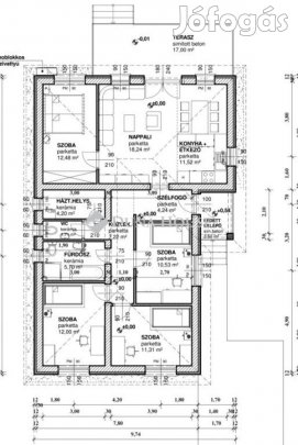 120 nm-es ház eladó Sülysáp