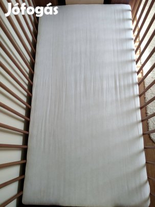 120x60-as kókusz matrac babaágyba, rácsos kiságyba