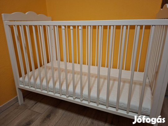 120x60cm babaágy és kókuszmatrac