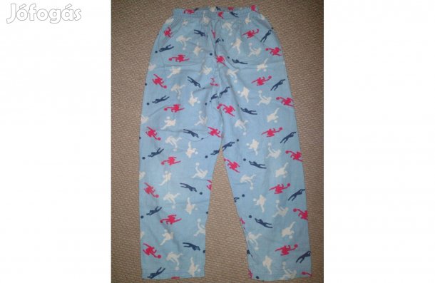 122-128 focis flanell pizsama nadrág