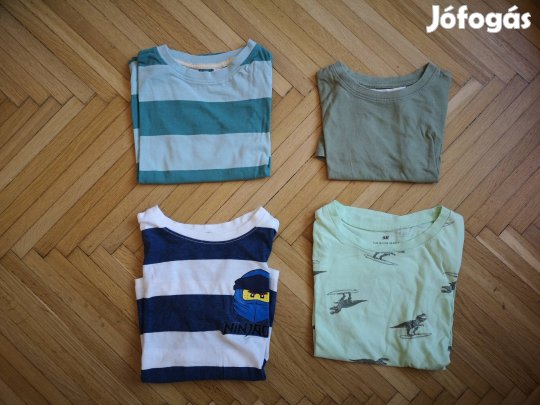 122, 128, H&M, póló, fiú, ninjago