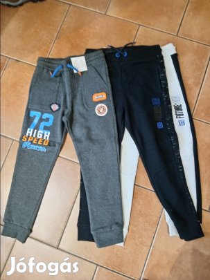 122-es Új fiú szabadidő nadrágok 3db 