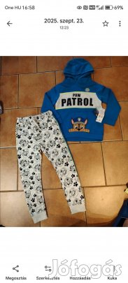 122-es Új fiú szabadidő ruha 