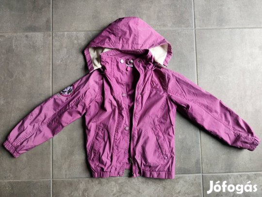 122-es használt állapotú átmeneti kabát lecipzározható kapucnival