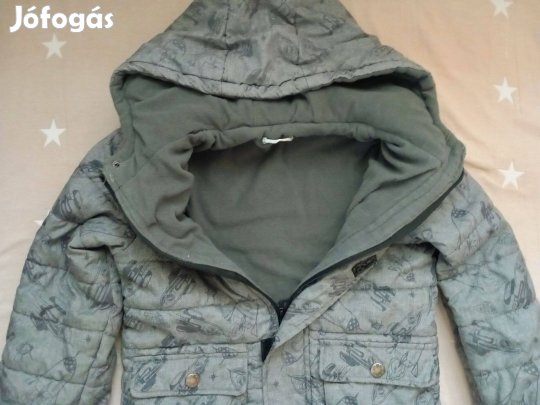 122-es polár béléses kisfiú kabát