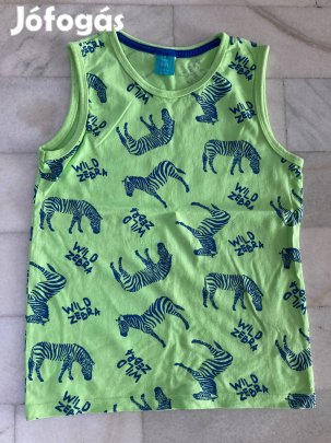 122-es zebrás ujjatlan trikó eladó