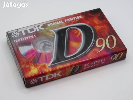 123 - Kazetta - TDK D 90