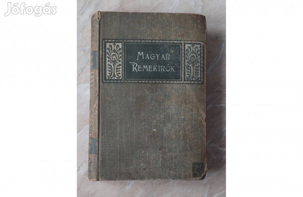 124 éves régi retro könnyv Magyar remekírók Arany János munkái