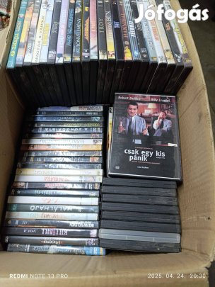 125 db CD, DVD tok eladó!