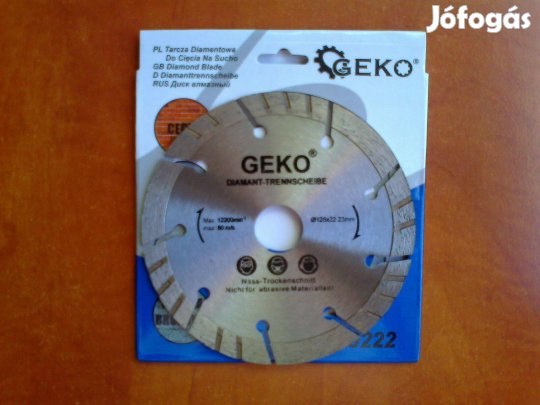 125-ös gyémántkorong vágókorong