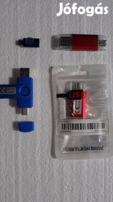 128GB Pendrive. Kettősvégű A-C csatlakozás, telefon számítógép.tv