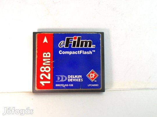 128 MB efilm Compact Flash kártya, Tesztelt !!