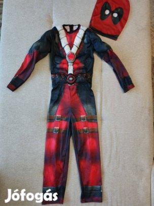 128-as Deadpool szuperhős jelmez. Izmosított