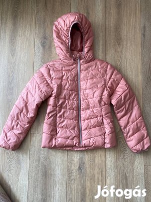 128-as átmeneti kabát 6-7 év kislánynak újszerű
