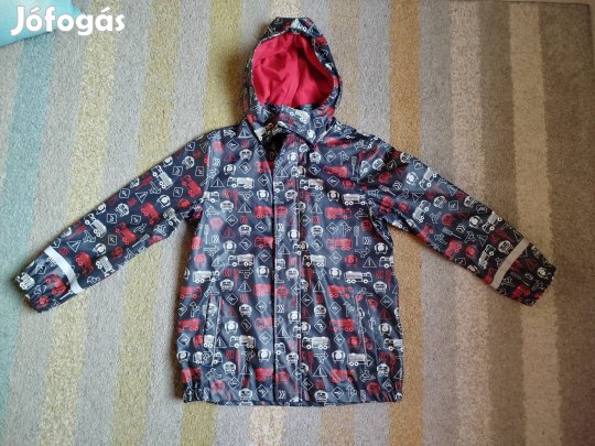 128-as esőkabát, átmeneti dzseki, vékonyan bélelt 128