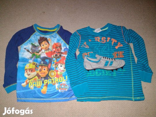 128 fiú pizsama felső, Mancs őrjárat