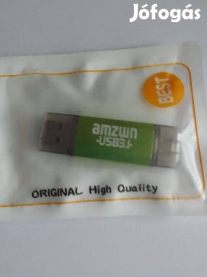 128gb pendrive. Kettősvégű pendrive , A-C csatlakozás, telefon ,tv stb