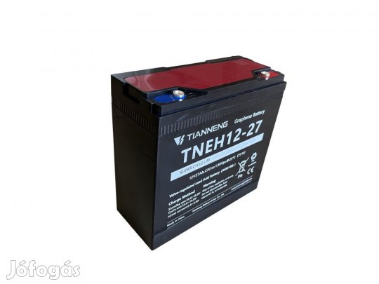 12V 27Ah Thianneng grafén akkumulátor,  elektromos járművekbe