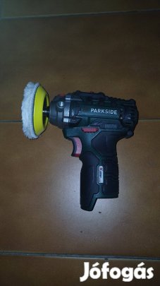 12V Parkside polírozó új 