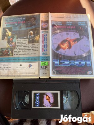 12:01 kizökkent az idő scifi vhs 