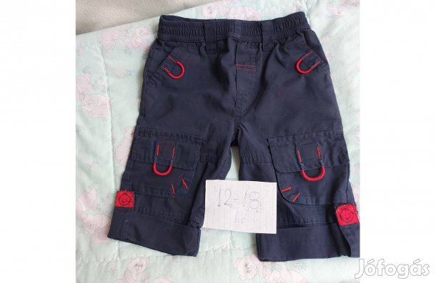 12-18 hónapos kisfiúnak könnyű nadrág (80/86-os)