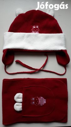 12-18 hónapos sapka (kb 48 cm) és sál szett 