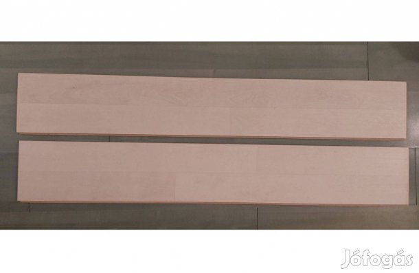 12,5 m2 prémium klikkes laminált padló + 2-féle alátét Eladó
