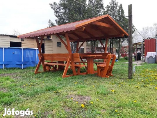 12 Személyes KERTI Pavilon Filagória Sörpad 