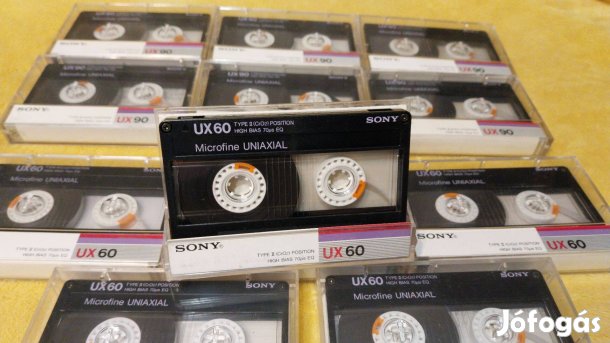 12 darab Sony UX kromos kazetták jó állapotban eladók!