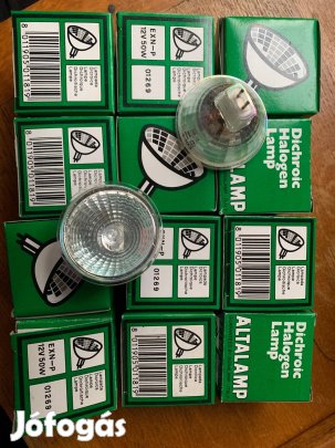 12 db Altalamp halogén spotlámpa 12V 50W