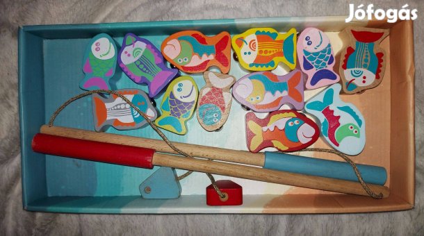 12 db halból álló horgászos játék