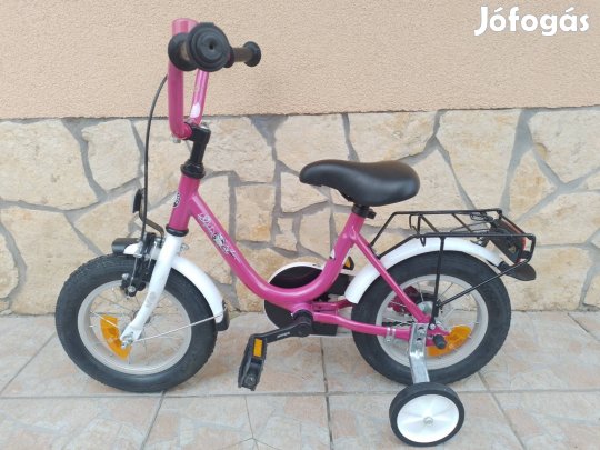 12-es Dream Cat kontrafékes kislány kerékpár bicikli. 