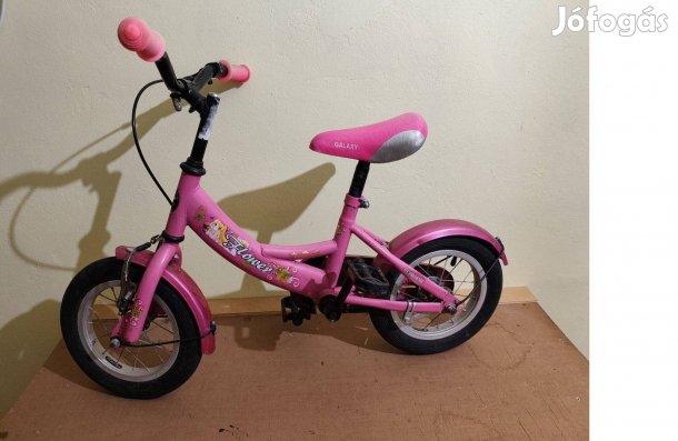 12-es kislány bicikli pótkerékkel 12"