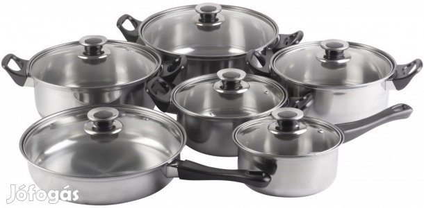 12 részes inox edénykészlet G103