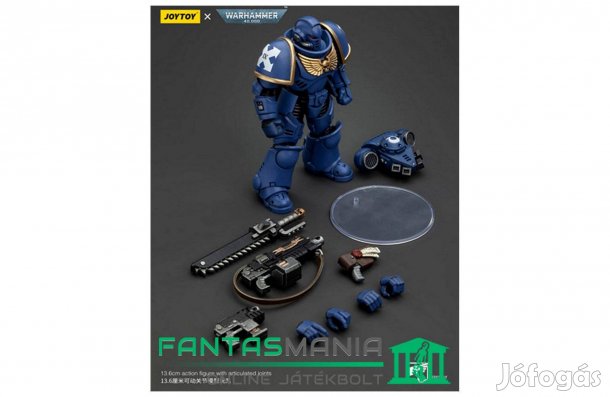 12cm Warhammer 40k figura 1/18 Ultramarines Outriders Brother Catonus