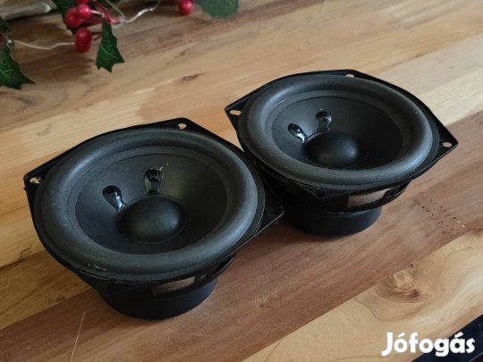 12cm-es mélyközép hangszóró pár