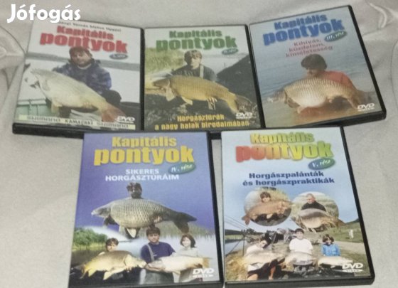 12db-os Horgász DVD Film Gyűjtemény 