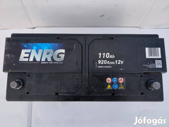 12v110ah Enrg akkumulátor 3 hónap garanciával