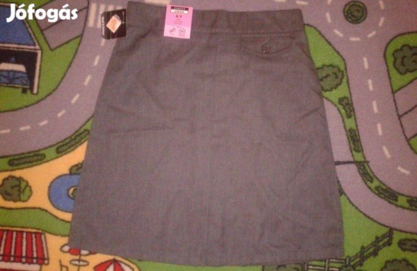 134 140 Kislány ünneplő szövet szoknya Új