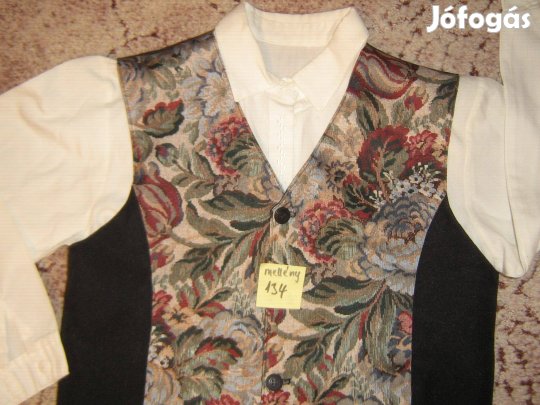134-140 alkalmi ünnepi fiú mellény