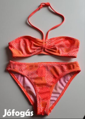 134-140-es 1 nyaraláson használt Decathlonos fürdőruha / bikini