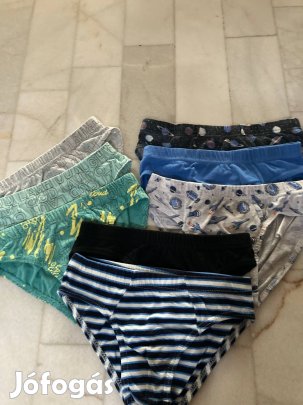 134-140-es alsónadrág 8 db együtt eladó