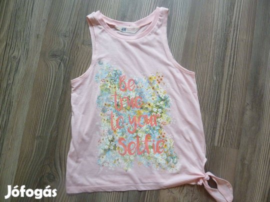 134/140-es kislány ujjatlan felső